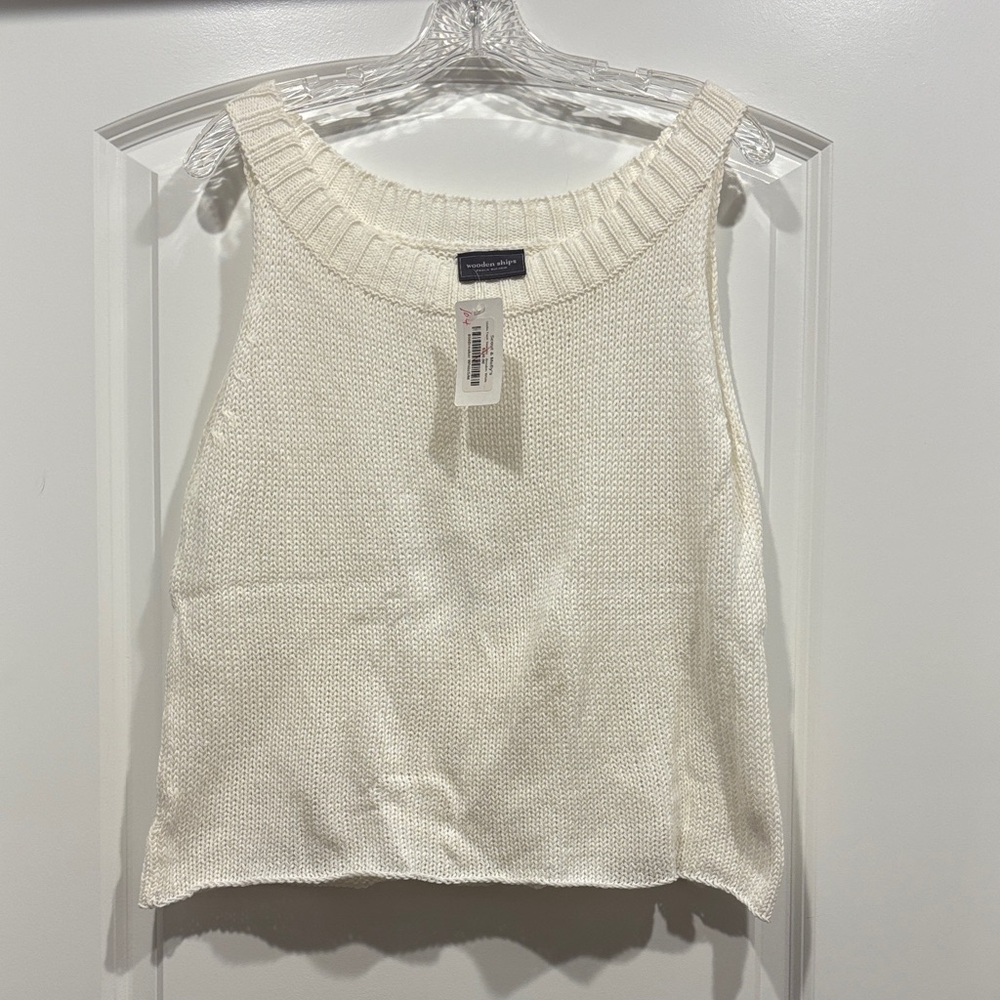 Wooden Ships Stella knit tank sweater